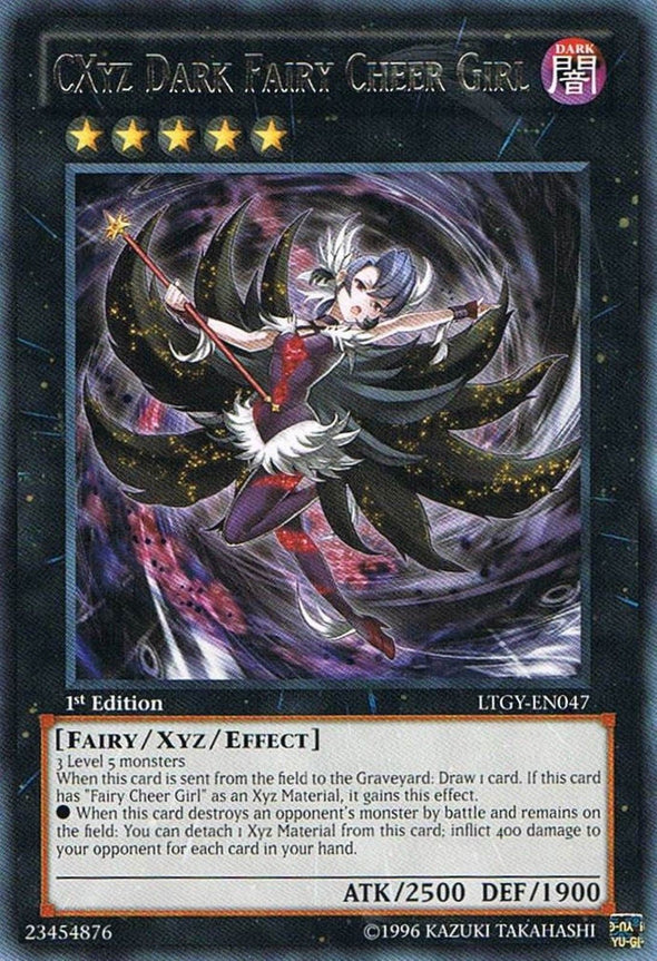 CXyz Dark Fairy Cheer Girl - LTGY-EN047 - Rare - 1st Edition available at 401 Games Canada