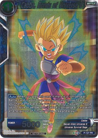 Cabba, Bonds of Universe 6 - P-127 - Promo (Foil) available at 401 Games Canada