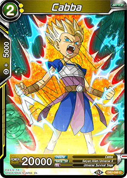 Cabba - DB2-098 - Common available at 401 Games Canada