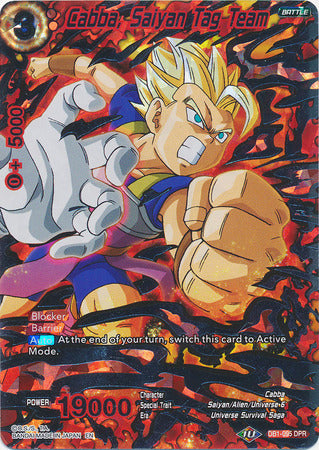 Cabba, Saiyan Tag Team - DB1-095 - Duo Power Rare available at 401 Games Canada