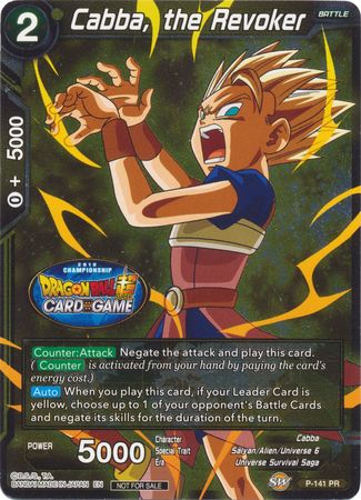 Cabba, The Revoker - P-141 - Tournament Promo (Limited) available at 401 Games Canada