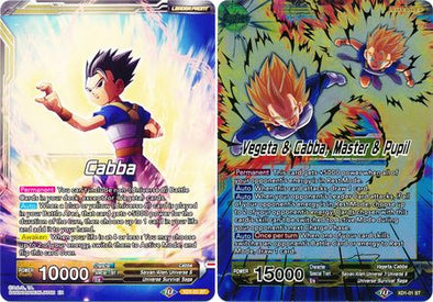 Cabba // Vegeta & Cabba, Master & Pupil - XD1-01 - Starter Rare (Foil) available at 401 Games Canada