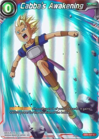 Cabba's Awakening - BT1-027 - Common (Reprint) (Foil) available at 401 Games Canada