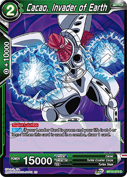 Cacao, Invader of Earth - BT12-073 - Common available at 401 Games Canada