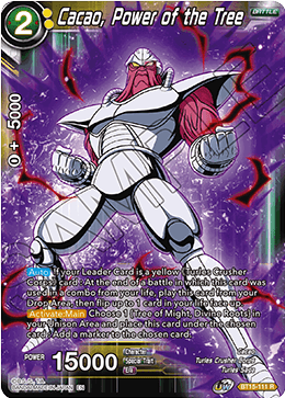 Cacao, Power of the Tree - BT15-111 - Rare available at 401 Games Canada