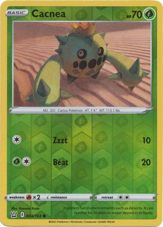 Cacnea - 004/163 - Common - Reverse Holo available at 401 Games Canada