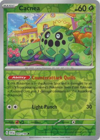 Cacnea - 005/198 - Common - Reverse Holo available at 401 Games Canada