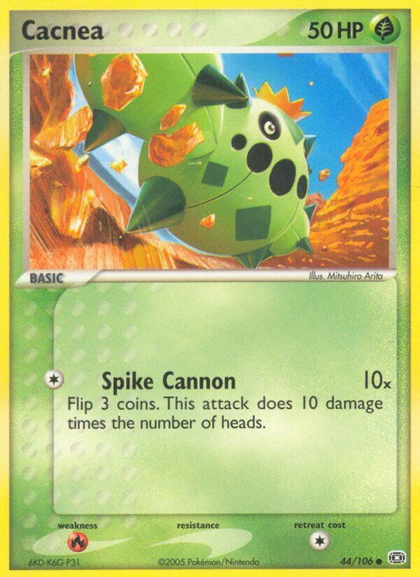 Cacnea - 44/106 - Common available at 401 Games Canada