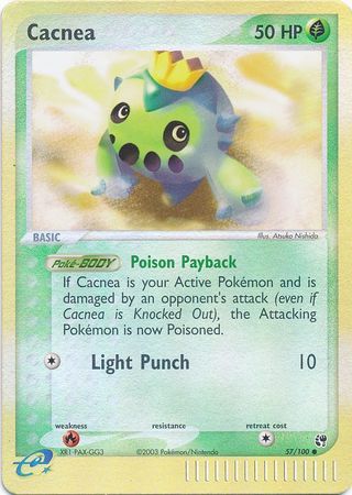 Cacnea - 57/100 - Common - Reverse Holo available at 401 Games Canada