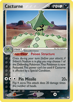 Cacturne - 27/108 - Uncommon available at 401 Games Canada