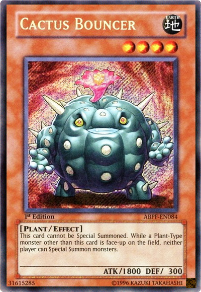 Cactus Bouncer - ABPF-EN084 - Secret Rare - 1st Edition available at 401 Games Canada