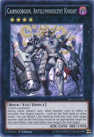 Cairngorgon, Antiluminescent Knight - MP15-EN030 - Super Rare - 1st Edition available at 401 Games Canada