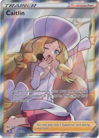 Caitlin - 189/198 - Full Art Ultra Rare available at 401 Games Canada