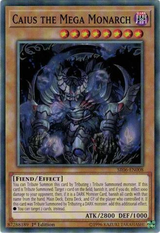Caius the Mega Monarch - SR06-EN008 - Common - 1st Edition available at 401 Games Canada