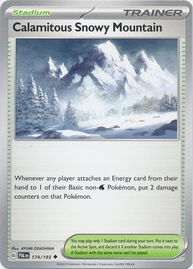 Calamitous Snowy Mountain - 174/193 - Uncommon available at 401 Games Canada