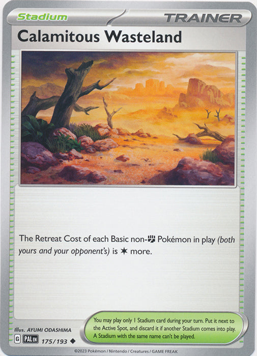 Calamitous Wasteland - 175/193 - Uncommon available at 401 Games Canada