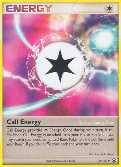 Call Energy - 92/100 - Uncommon available at 401 Games Canada