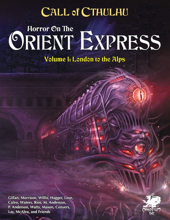 Call of Cthulhu - 7th Edition - Horror on the Orient Express (New Hardcover Set with Map) available at 401 Games Canada