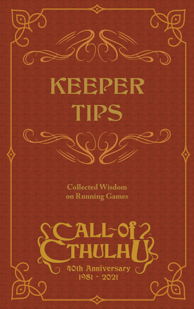 Call of Cthulhu - 7th Edition - Keeper Tips: Collected Wisdom on Running Games available at 401 Games Canada