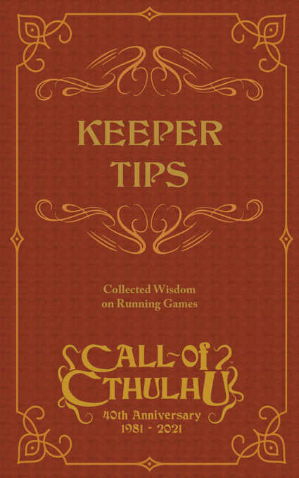 Call of Cthulhu - 7th Edition - Keeper Tips: Collected Wisdom on Running Games available at 401 Games Canada