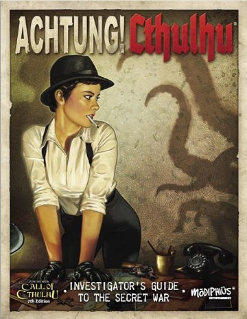 Call of Cthulhu - Achtung! Cthulhu Investigator's Guide to the Secret War (Pre-Order) available at 401 Games Canada