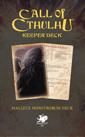 Call of Cthulhu - Malleus Monstrorum Keeper Deck available at 401 Games Canada