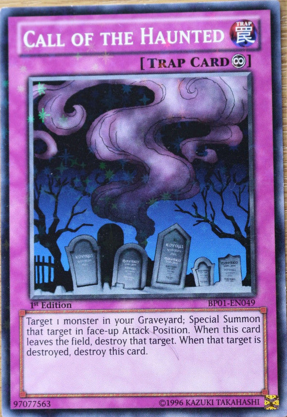 Call of the Haunted - BP01-EN049 - Starfoil Rare - 1st Edition available at 401 Games Canada