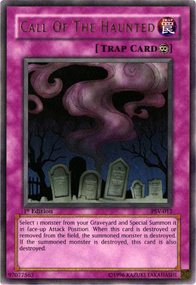 Call of the Haunted - PSV-012 - Ultra Rare - 1st Edition available at 401 Games Canada