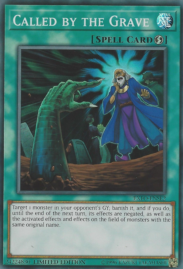 Called by the Grave - EXFO-ENSE2 - Super Rare - Limited Edition available at 401 Games Canada