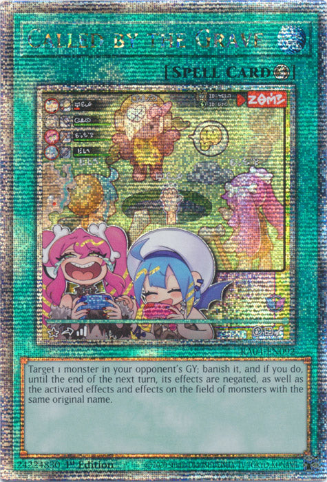 Called by the Grave (New Art) - RA04-EN092 - Quarter Century Secret Rare - 1st Edition