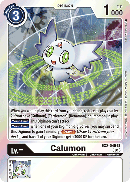 Calumon - EX2-045 - Rare available at 401 Games Canada