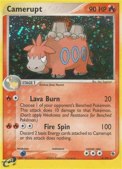 Camerupt - 4/109 - Holo Rare available at 401 Games Canada