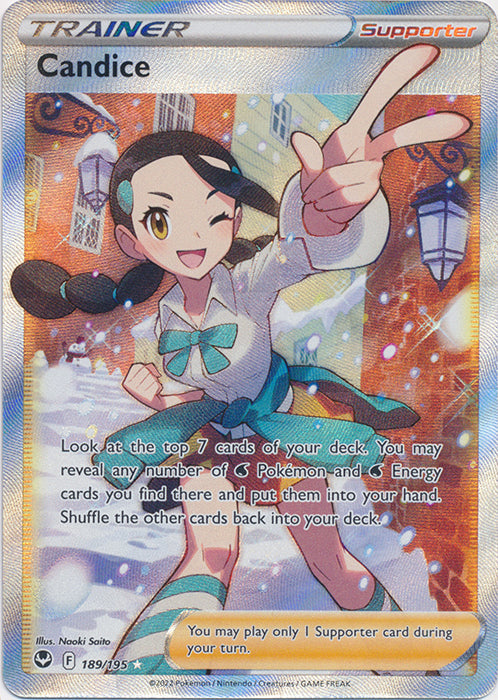 Candice - 189/195 - Full Art Ultra Rare available at 401 Games Canada