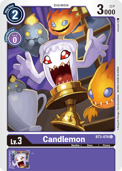 Candlemon - BT3-076 - Common available at 401 Games Canada