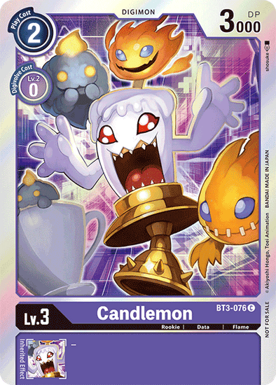 Candlemon - BT3-076 (Event Pack 1) - Release Special Booster (BT01-03) available at 401 Games Canada