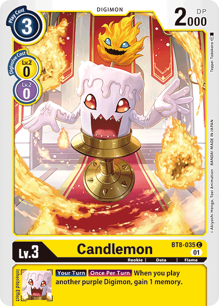 Candlemon - BT8-035 - Common available at 401 Games Canada