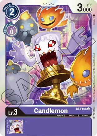 Candlemon (Event Pack 1) - BT3-076 - Promo available at 401 Games Canada