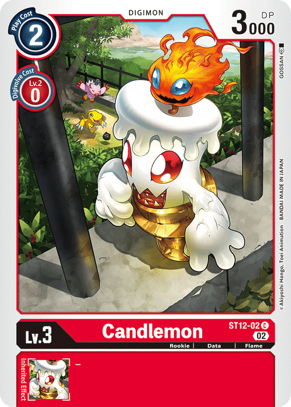 Candlemon - ST12-02 - Common available at 401 Games Canada