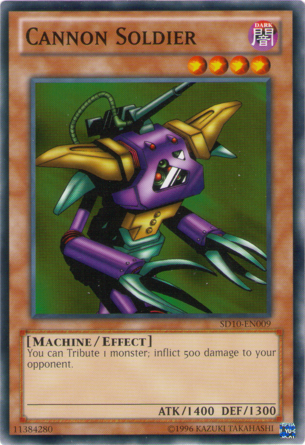 Cannon Soldier - SD10-EN009 - Common - Unlimited available at 401 Games Canada