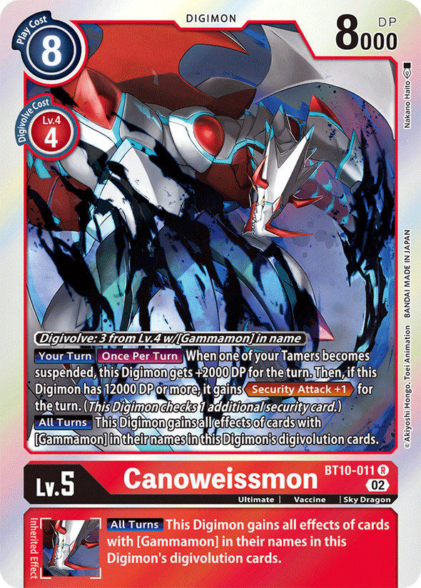 Canoweissmon - BT10-011 - Rare available at 401 Games Canada