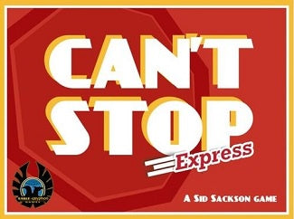 Can't Stop Express available at 401 Games Canada