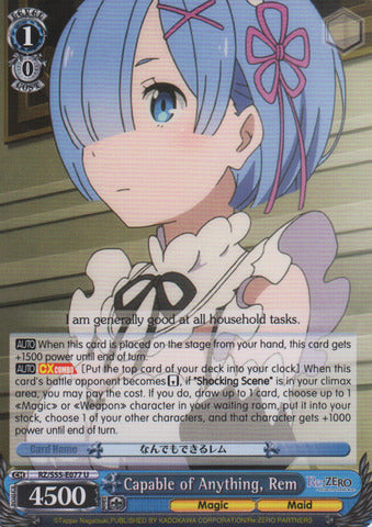 Capable of Anything, Rem (U) available at 401 Games Canada