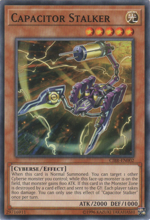 Capacitor Stalker - CIBR-EN002 - Common - Unlimited available at 401 Games Canada