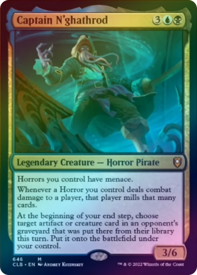 captain n'ghathrod mtg commander deck 401 Games Canada