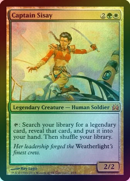 MTG Captain Sisay (Foil)1枚 401 Games Canada - Captain Sisay (Foil) (V11)