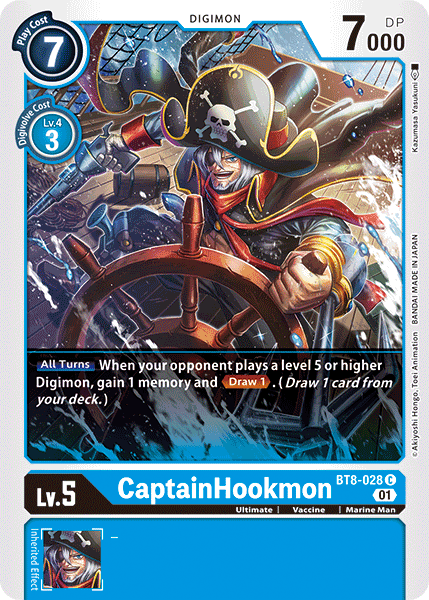 CaptainHookmon - BT8-028 - Common available at 401 Games Canada