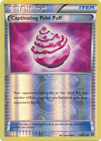 Captivating Poke Puff - 99/114 - Uncommon - Reverse Holo available at 401 Games Canada