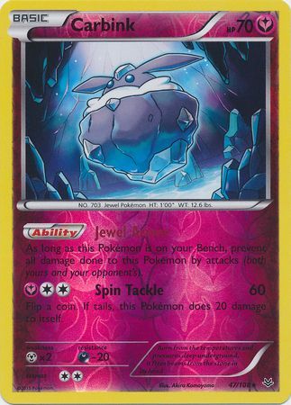 Carbink - 47/108 - Rare - Reverse Holo available at 401 Games Canada