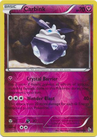 Carbink - 68/106 - Holo Rare - Reverse Holo available at 401 Games Canada