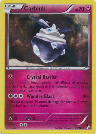 Carbink - 68/106 - Holo Rare available at 401 Games Canada